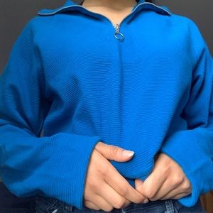 Crop Top | Blue Top | F21 Top